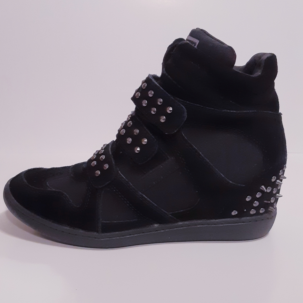 Skechers SKCH+3 Black Studs and Spikes - Picture 4 of 7